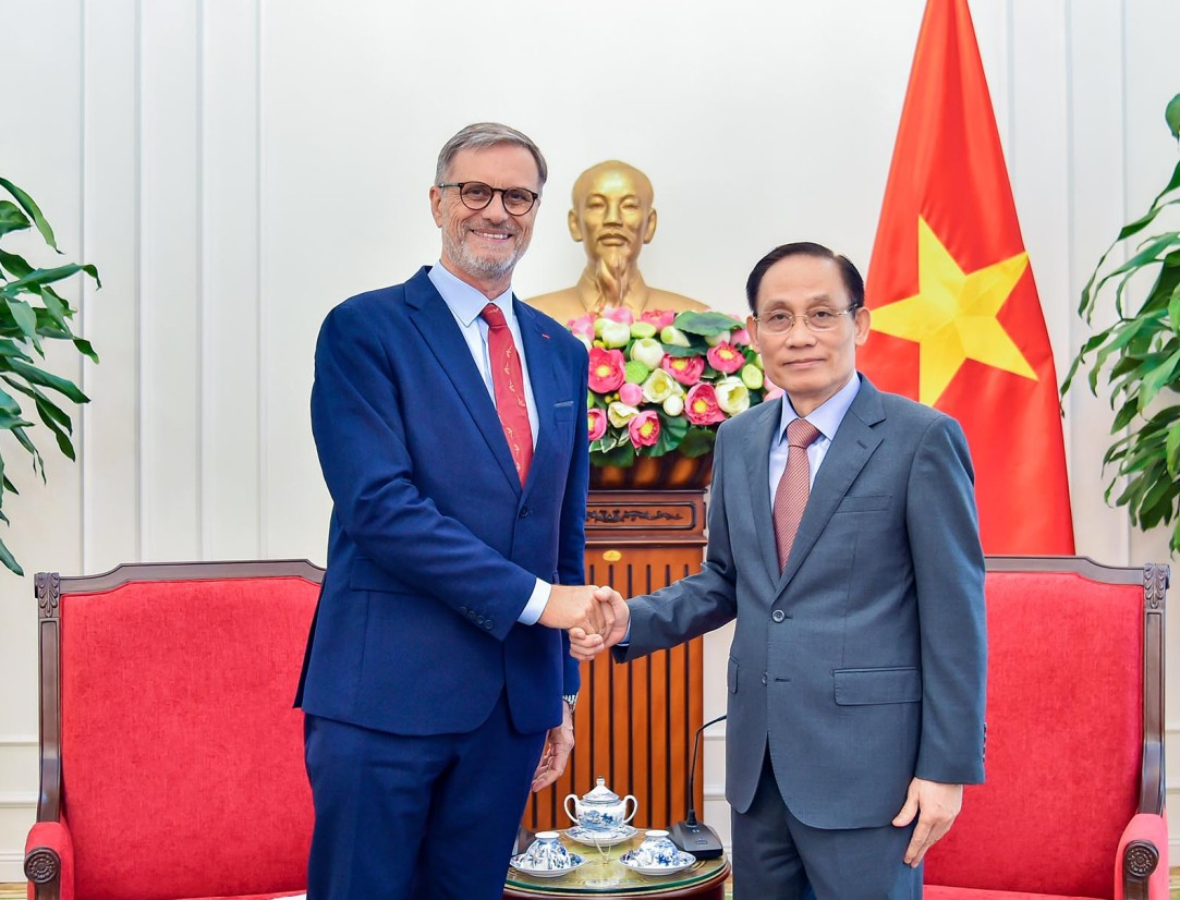 Việt Nam - Pháp đưa hợp tác kinh tế, thương mại, đầu tư phát triển tương xứng với tiềm năng